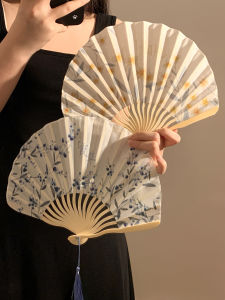 XINDONGXINGQIU | Antique-style Chinese Folding Fans Portable Summer