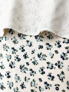 Vải Dệt Kim Dày in Hoa DIY Vải Rèm Cửa Đồ Chơi Quần Áo Bé Gái Váy Trẻ Em Váy Nữ Trang Trí Bàn Vải Làm Đồ Thủ Công