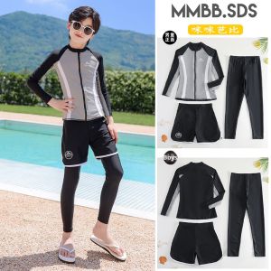 MIMIBABI | Sun Protection Quick Drying Thermal Breathable Separates Long Sleeves and Pants Swimwear