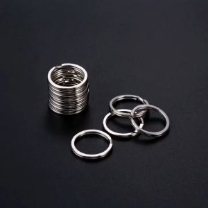 28MM FLAT SPLIT RING KEY RING FOR JEWELRY MAKING KEYCHAIN DIY