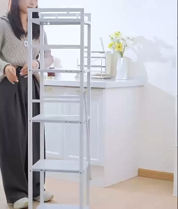 ACTIVEONE 3/4/5 Layer Kitchen Shelf Pots Microwave Oven Storage Rack Cabinet Household Multipurpose Rack Rak Cabinet Dapur With Wheels - Fulfilled by ACTIVEONE