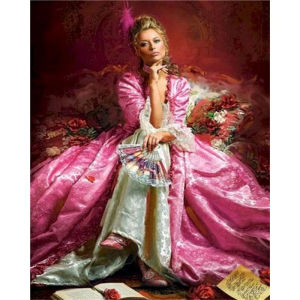 Acrylic Paint By Numbers Women Figure Painting By Numbers on Canvas Coloring By Number for Adults Paint Digital Art