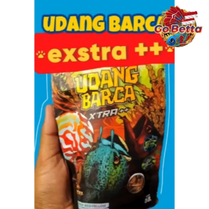 🇸🇬 GOBETTA UDANG BARCA XTRA++ SHRIMP BARCA XTRA++ – Multi-Color Booster Pellet Feed for Fish & Reptiles Over 20 CM – Optimize Color Mutations for Channa & Large Fish – Ready Stock in SG | SG Seller | Premium Fish Food