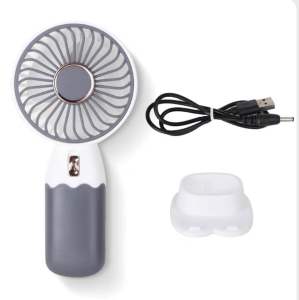 Mini Rechargable Fan Handling & Desk Standing Dual Use Mini Fan