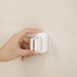 No-Drill Wall-Mounted Electric Toothbrush Holder Multi-Functional Plastic Storage Rack for Bathroom & Living Room