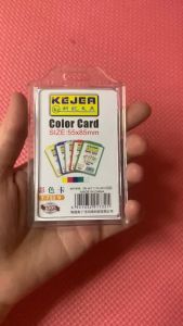 ID Card Holder Single Cord Case Vertical / Horizontal T-732V 55x85mm