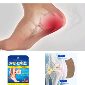 heel pain relief patch plantar fasciitis treatment 12 stickers/box Sakit tumit kaki joint pain relief herbal patch 足痛贴