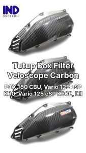 Tutup Box Filter Carbon PCX 150 & Vario 125