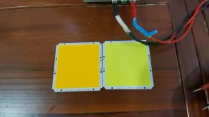 Sumbulbs LED COB Panel Light Source 100x95mm 50W High Bright Chip Warm/Cold White Blue Bulb for DC 12V High-Brightness Lamp
