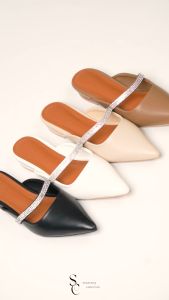 Aby Mules Wanita 3 Cm Sepasang Collection