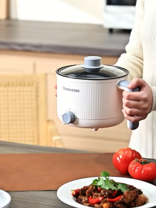 เตาไฟฟ้าอเนกประสงค์ เตาไฟฟ้าขนาดเล็กสำหรับหอพัก หม้อไฟฟ้าขนาดเล็กสำหรับนักเรียน กระทะไฟฟ้าแบบไม่ติดกระทะขนาดเล็ก