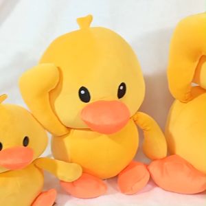 Boneka Bebek Duck Okey Piyo: Boneka Stuffed Lucu Buntel untuk Anak & Dewasa