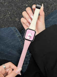 psnld | Compatible Leather Magnetic Watch Strap for Xiaomi Bands and Redmi Watches