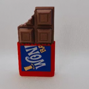 Chocolate Bar Clicker Fidget | Haptic Magnetic Slider | Realistic Snap & Click Desk Toy | Mechanical Snack Stress Reliever | ASMR Chocolate Candy Bar Fidget | EDC Toy