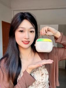 SuperMAX K30 Mini Karaoke Bluetooth Speaker & 2 Microphone System