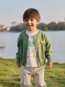 MOLO BALO | Infant Spring-Autumn Lightweight Knit Sweater Coat