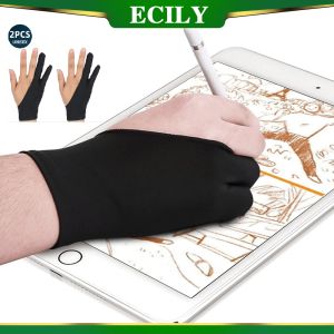 ECILY ถุงมือวาดภาพสำหรับชายและหญิง | ปากกาสไตลัสของแท็บเล็ตกันเหงื่อกัน สำหรับปากกาสัมผัส