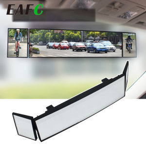 Car Clip On Rear View Mirror Convex Mirror Driving Safety Universal Wide Angle Auto Car Interior Mirrors