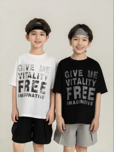 American Vintage Print T-Shirts Soft Breathable