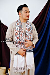 Imamah sorban pria panjang Khasmir habib santri haji surban imamah habib santri pria sorban terbaru