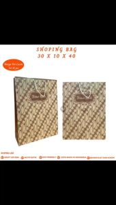 Paper Bag Large Batik Shopping Bag Large Kraft (Isi 12 Pcs-SHIPBG-LB)