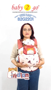 Baby Carrier M-Shape 2GO Indian Series - B2G2201