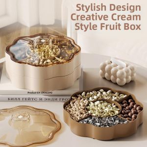KUDOEPIC | Luxury Multi-tiered Divided Snack Serving Tray