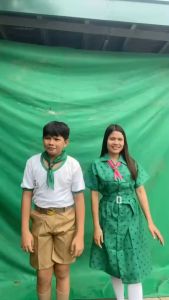 Auslofactory Seven School Uniform Complete set Kinder to Grade VI Girls and Boys Type B and A Uniform Iskawting