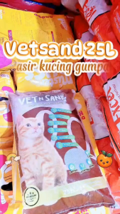 Vetsand cat litter 20kg pasir kucing