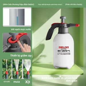 DELIXI Electric | Bình Xịt Áp Suất Siêu Mịn Dùng Để Làm Sạch Tưới Cây Và Rửa Xe