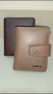 Baellerry D9155 Dompet Uang Resleting Tebal Pria Wanita Muat Banyak Bahan Sintetis Kilat Lembut