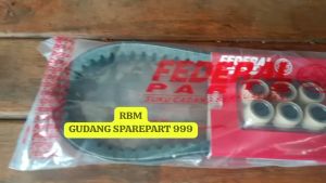 VANBELT ASSY SUZUKI SPIN ORIGINAL FEDERAL (VBELT+ROLLER) SPI