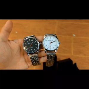 Watchyou Jam Tangan Pria A0219 (With Watch Case)/Leisure Scale Business Calendar Steel Band Waterproof Watches