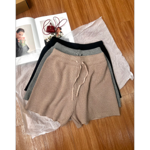 HUOLISI | Outwear Flared Butt-Lift Slim Fit Knit Shorts
