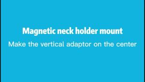 TELESIN | TELESIN Neck Hold Mount for GoPro Hero 13 12 11 10 9 8 7 6 5 Insta360 DJI Osmo Action Smartphone Magnetic GoPro Accessories