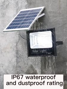 UNI solar lights outdoor waterproof street light waterproof with remote control Heavy outdoor LED solar flood light