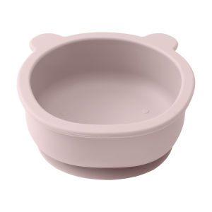 1PC Silicone Baby Tableware Suction Dinner Set Eating Training Baby Stuff Cartoon Cute Bear Shape Bowl Toddler Tableware