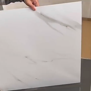Marble Tiles Self Adhesive Floor Sticker PVC Waterproof Vinyl Flooring Non-Slip And Durable Floor Decor