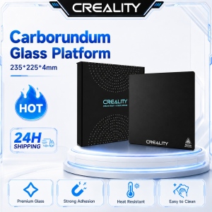 Creality | Creality For Ender 3 3d Printer Ender-5 Pro/ender 3v2 Carborundum Glass Bed Platform Plate 235*235*4mm Build Surface Glass Plate