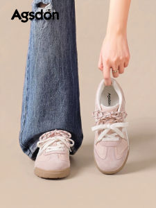 Agsdon | Pink Breathable Casual Sport Shoes