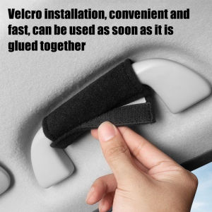 1/2 Pcs Universal Car Roof Door Handle Flannel Protective Cover Fit for Honda City Accord CR-V Jazz Fit Odyssey Breeze