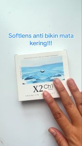 X2 CHI CLEAR by Exoticon | softlens normal minus dia 14.2mm