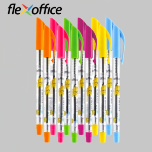 BIN LU 12pcs FlexStick Ballpen 0.7 - Flexi Office Ballpen Style Perfect School Supplies - Ballpen Flexstick for Smooth Daily Use- 12pcs Ballpen Flexstick - Flexstick Ballpen 0 7 - Office Supplies