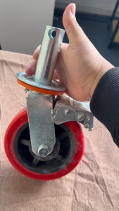 6-inch wheels - with braking function - hardware accessories