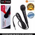 MIC KABEL ORIGINAL ADVANCE 884|MIK TALI UKURAN JACK MIC KECIL/MINI,JAK AUX 3,5MM DAN UKURAN JACK MIX BESAR 6,5MM|MIKROFON MURAH UNTUK KARAOKE SPEKER BLUETOOTH/MICROPHONE KABEL BUKAN MIC WIRELES ATAU MIC BLUTUT HANYA MIC KABEL MURAH SUARA JERNIH BAGUS COD. 