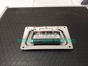 1 PCS HANDLE TANAM IMPORT ( LS08 SILVER ) HANDLE BOBOK KECIL SILVER HANDLE TANAM BOX KOPER HANDLE HADCASE FLIGHTCASE