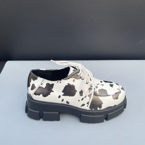 Loafers Women New Arrival Brogue Spring & Fall New Arrival Best Selling Lace Black Lolita Platform Shoes Small Leather Shoes Women