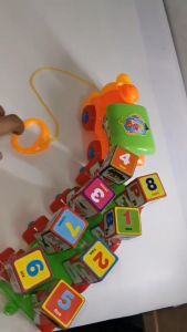 รถไฟ หัวรถไฟเสริมทักษะ รถไฟของเล่น เสริมทักษะ มีของเล่น 2366