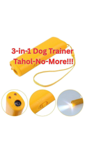 3-in-1 Ultrasonic Dog Trainer Para Maging Kalmado at Tahol-No-More ang Dogs 100% Pet Friendly & Safe