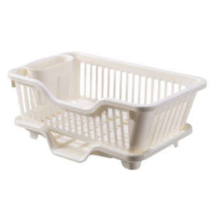 Large Dish and Chopstick Organizer with Drainage